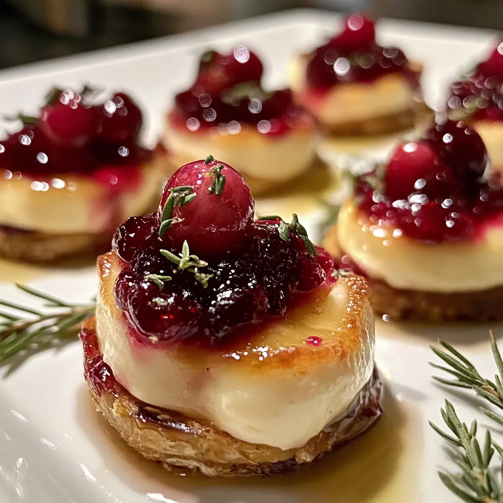 Cranberry Brie Bites
