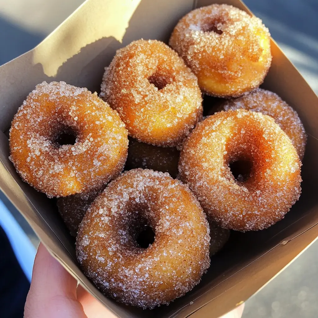 Cinnamon Sugar Donut Holes