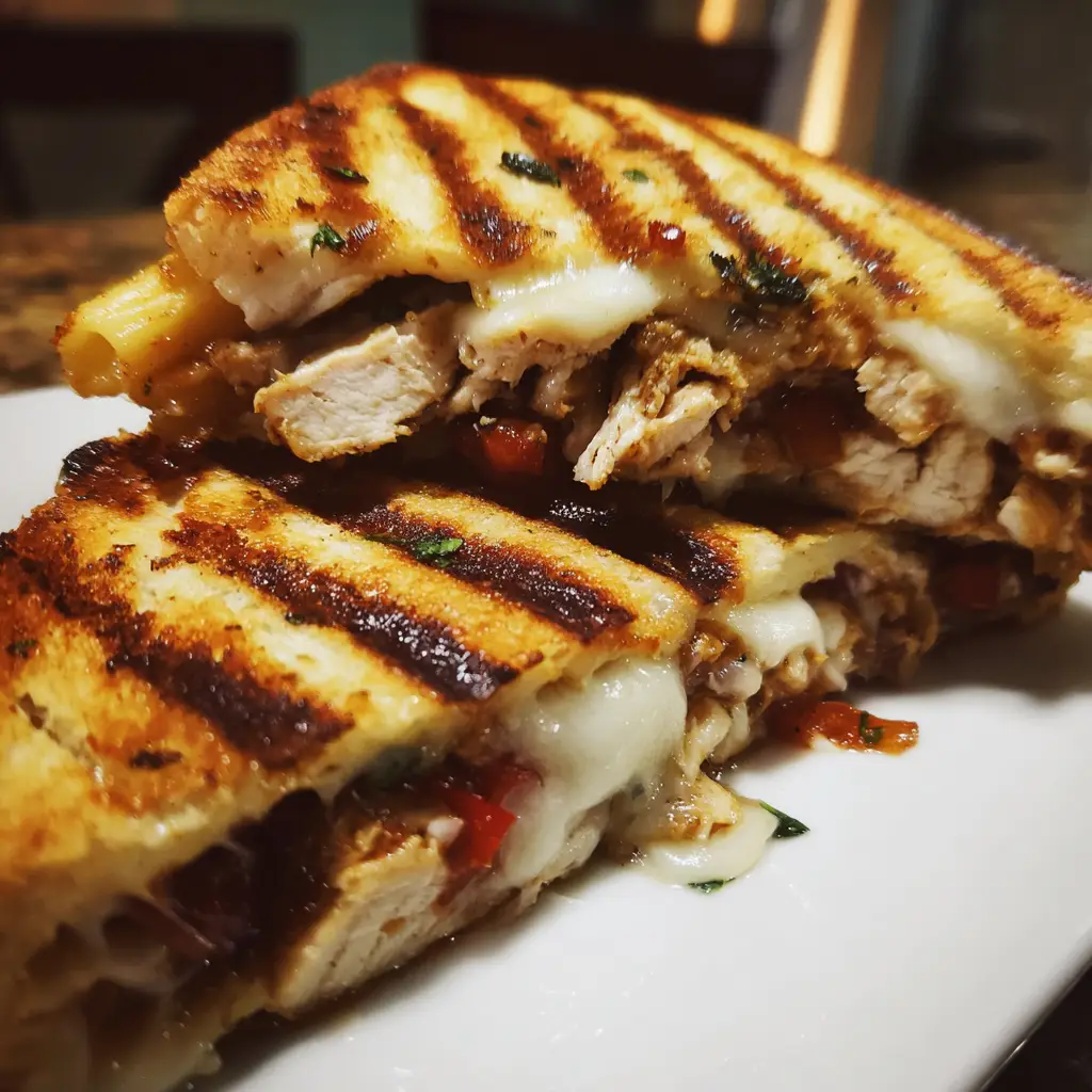 Honey Pepper Chicken Panini Pasta