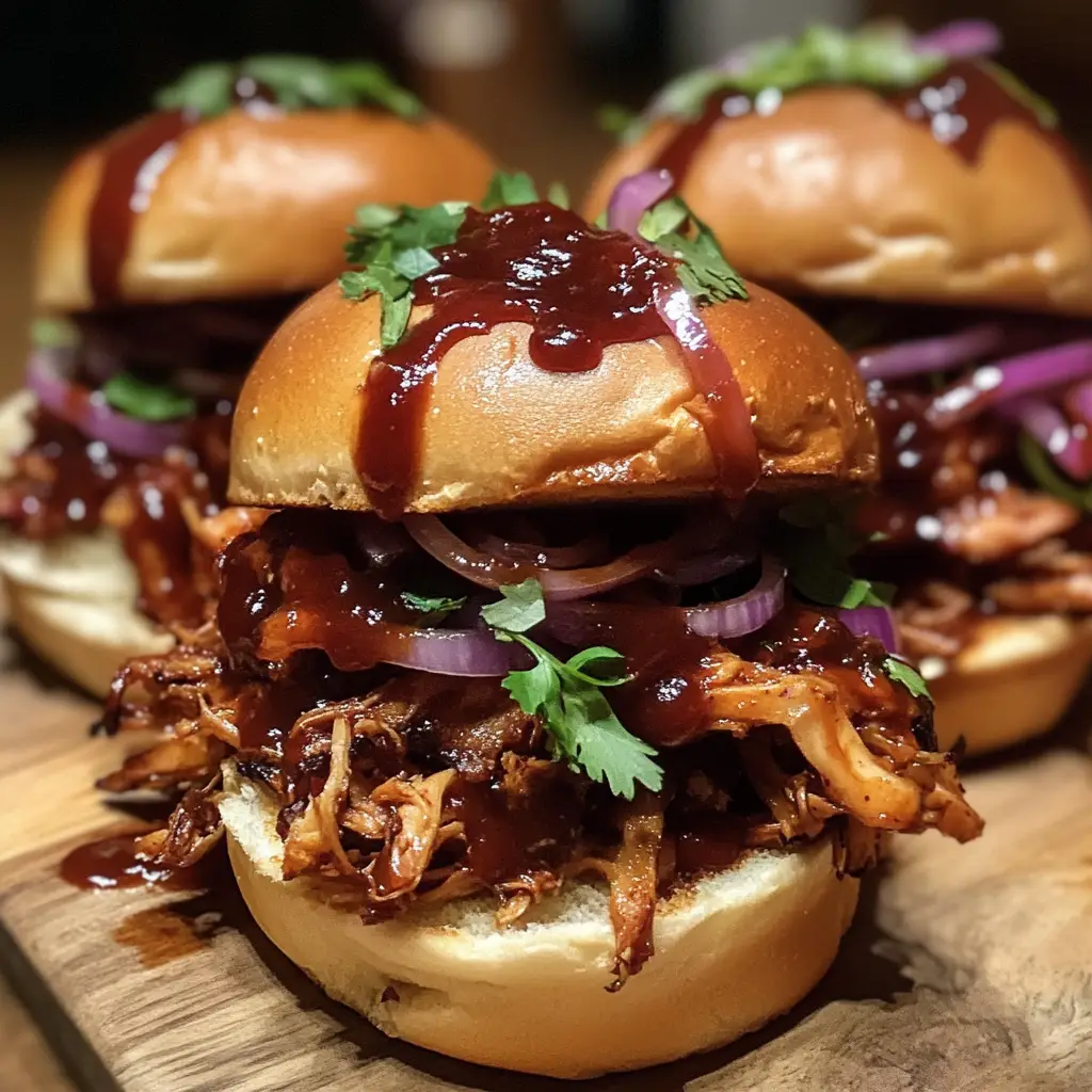 BBQ Pulled Jackfruit Sliders