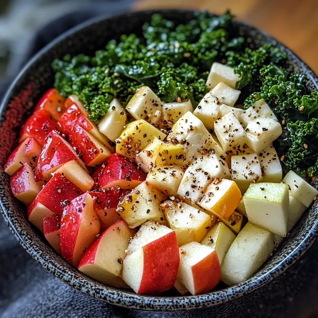 Harvest Salad with Kale & Apples