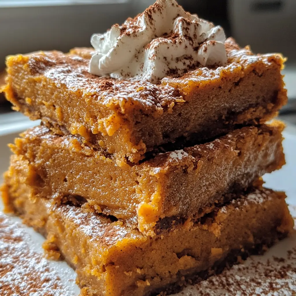 Pumpkin Pie Bars