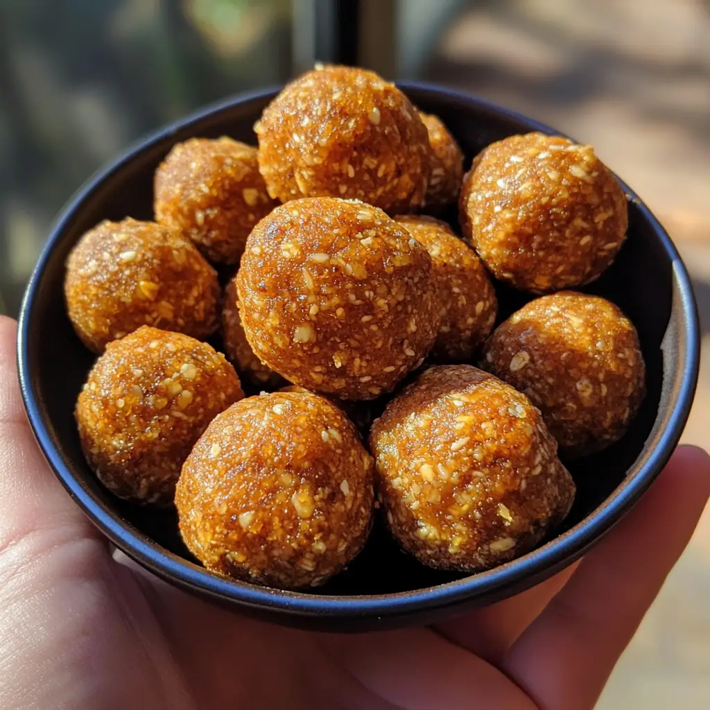 Pumpkin Spice Energy Balls
