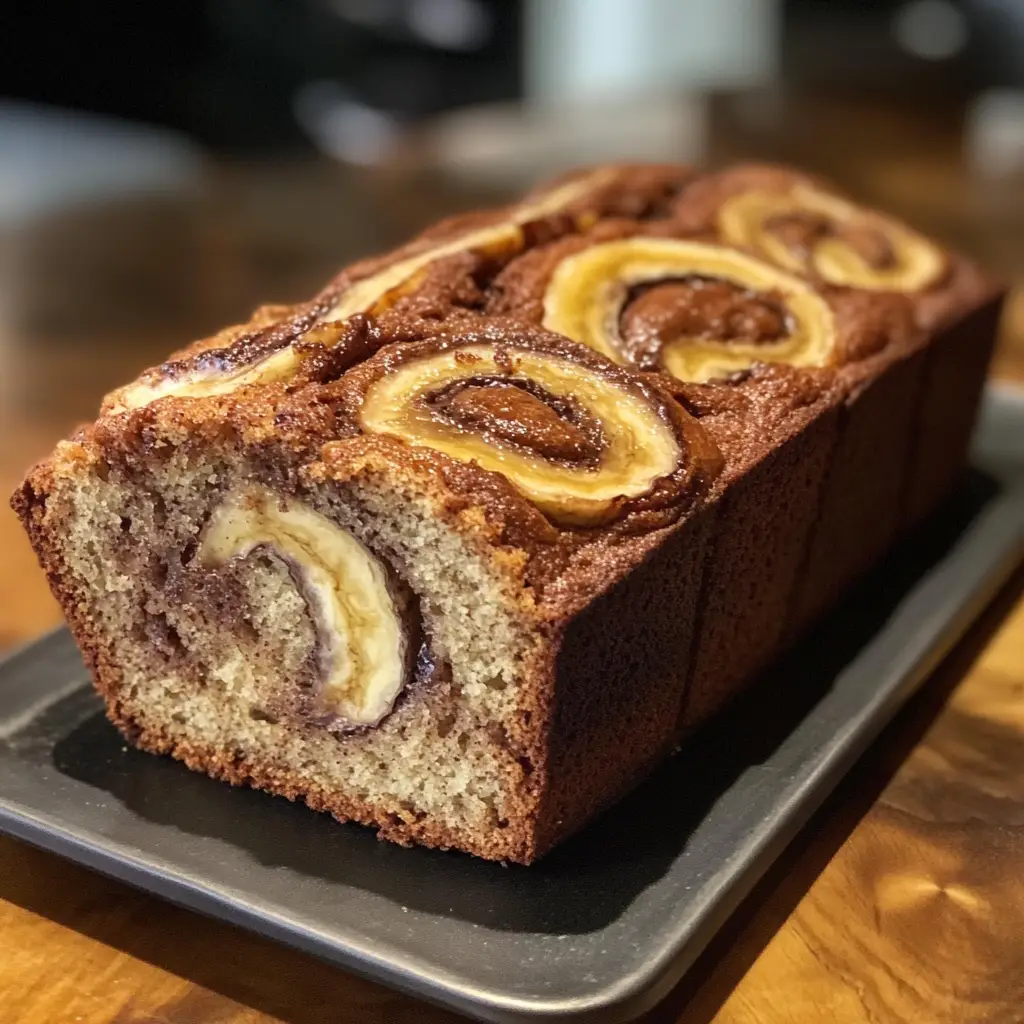 Cinnamon Swirl Banana Bread