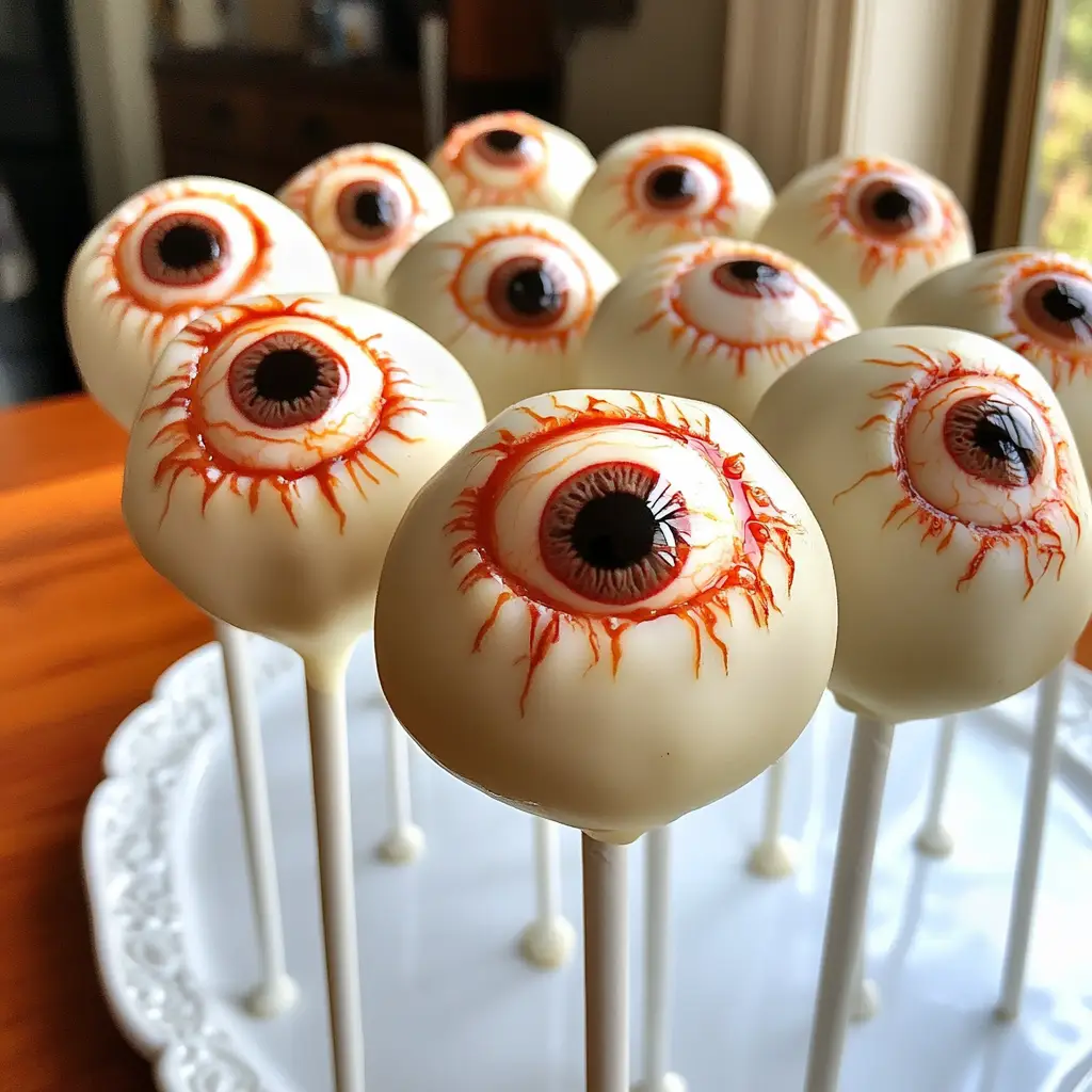 Eyeball Cake Pops