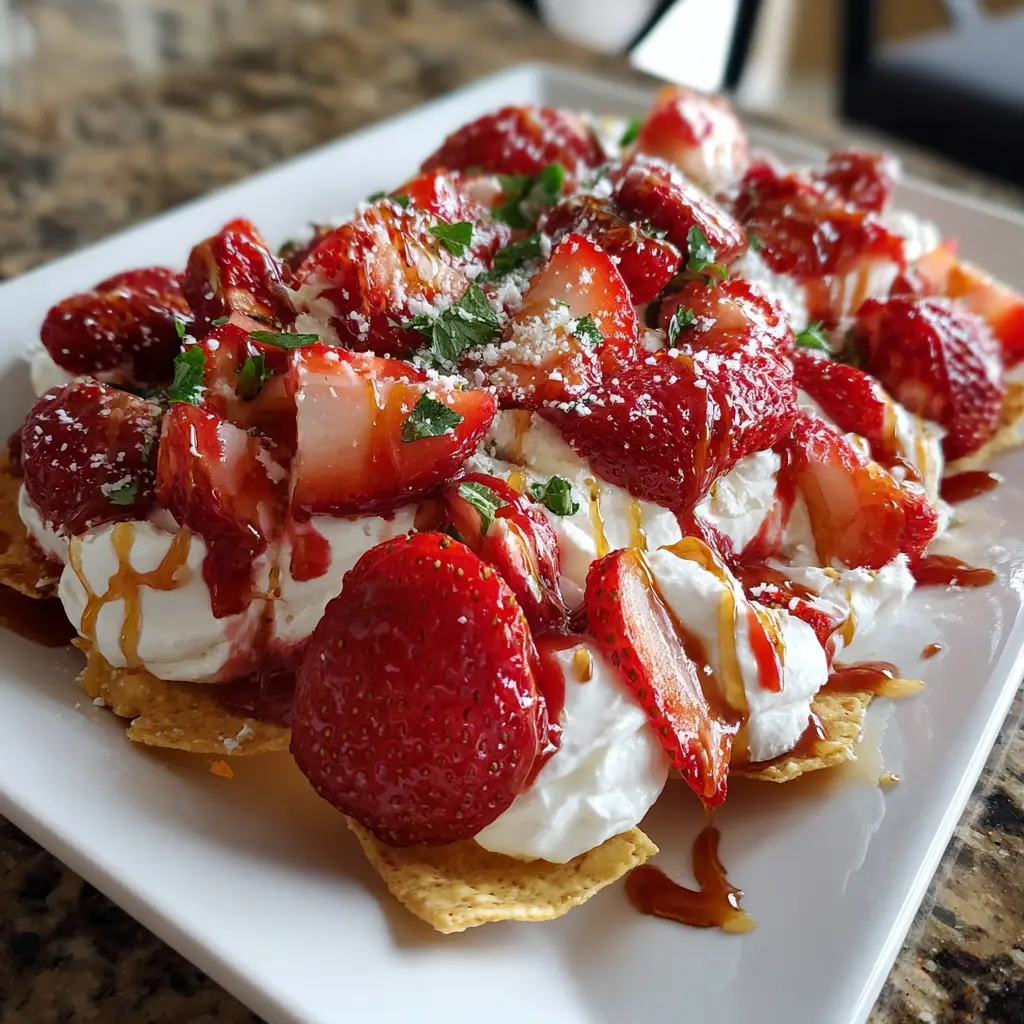 Strawberry Cheesecake Nachos Box
