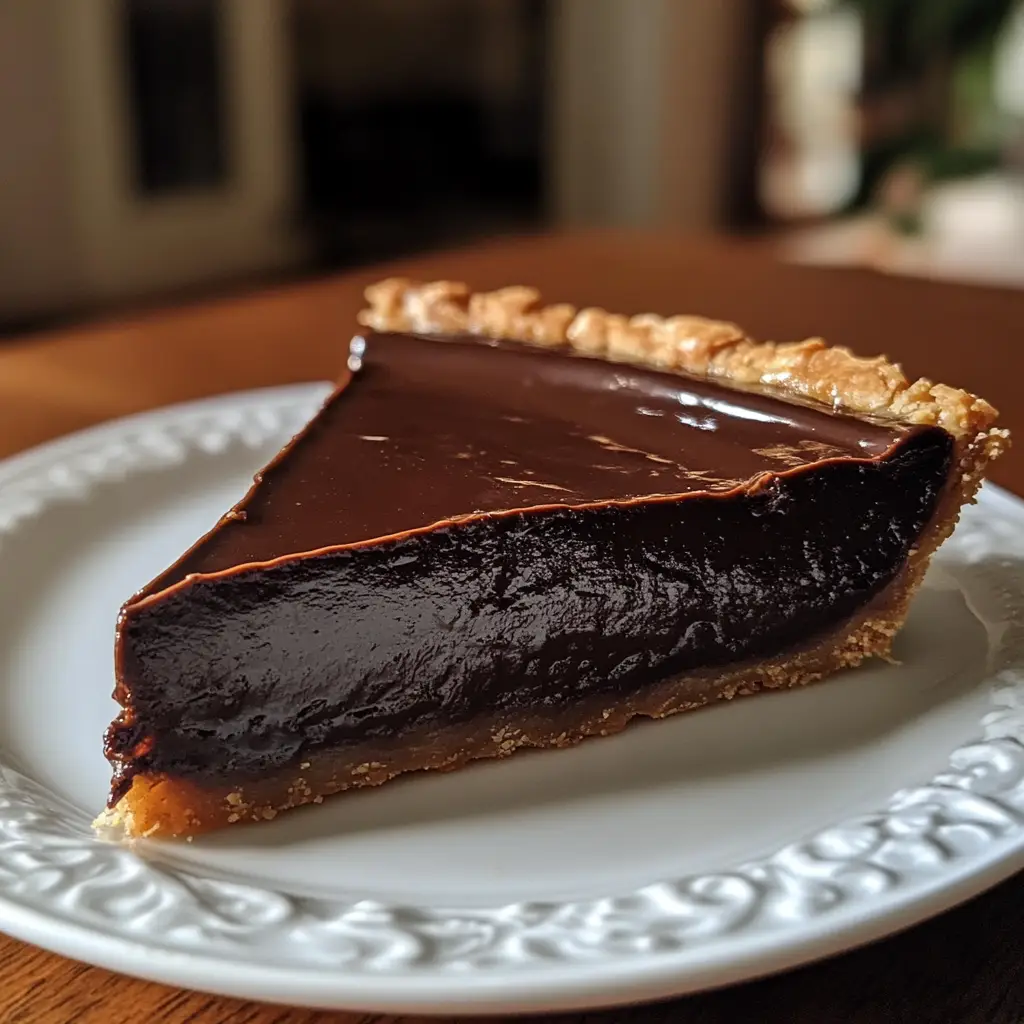 Black Cat Chocolate Tart