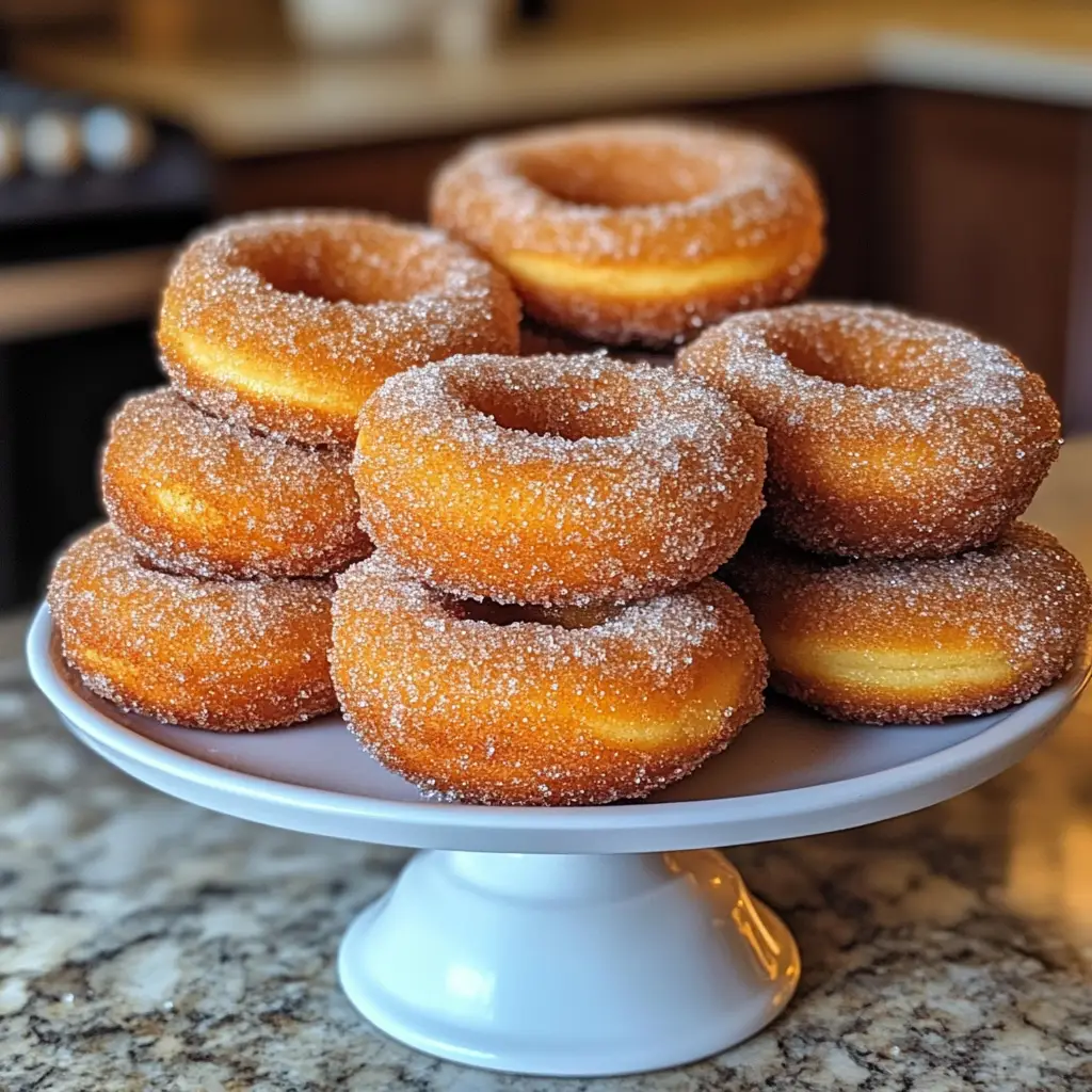 Cinnamon Sugar Pumpkin Donuts
