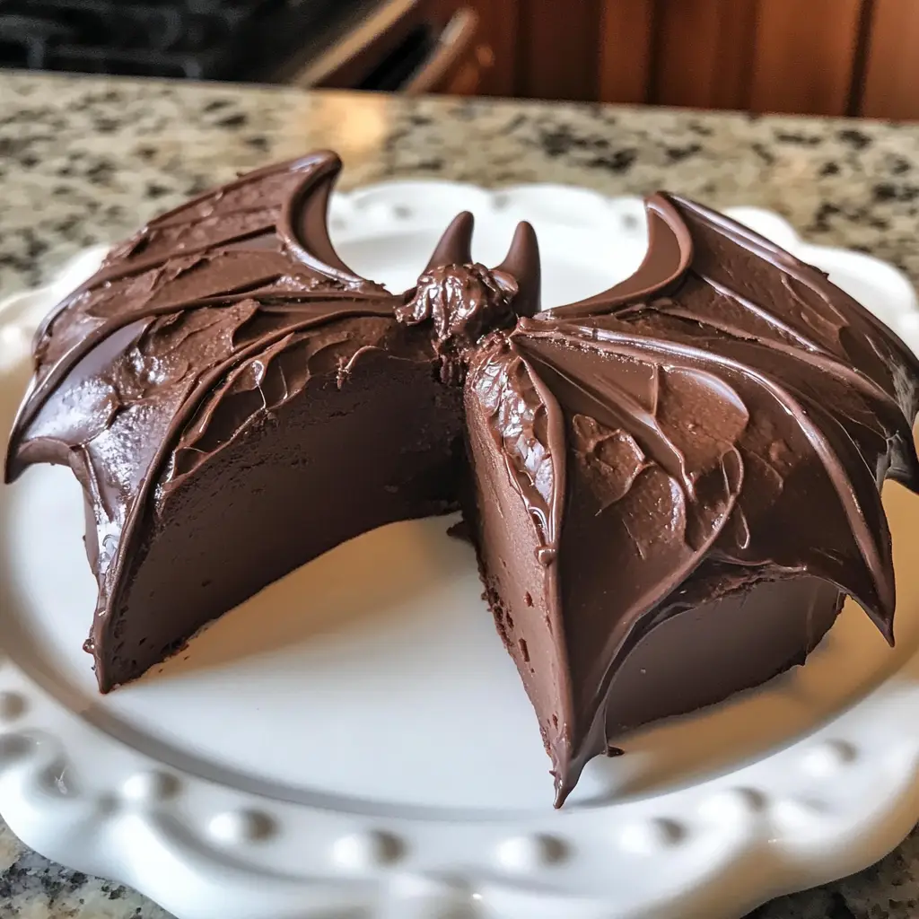 Bat Wing Chocolate Mousse