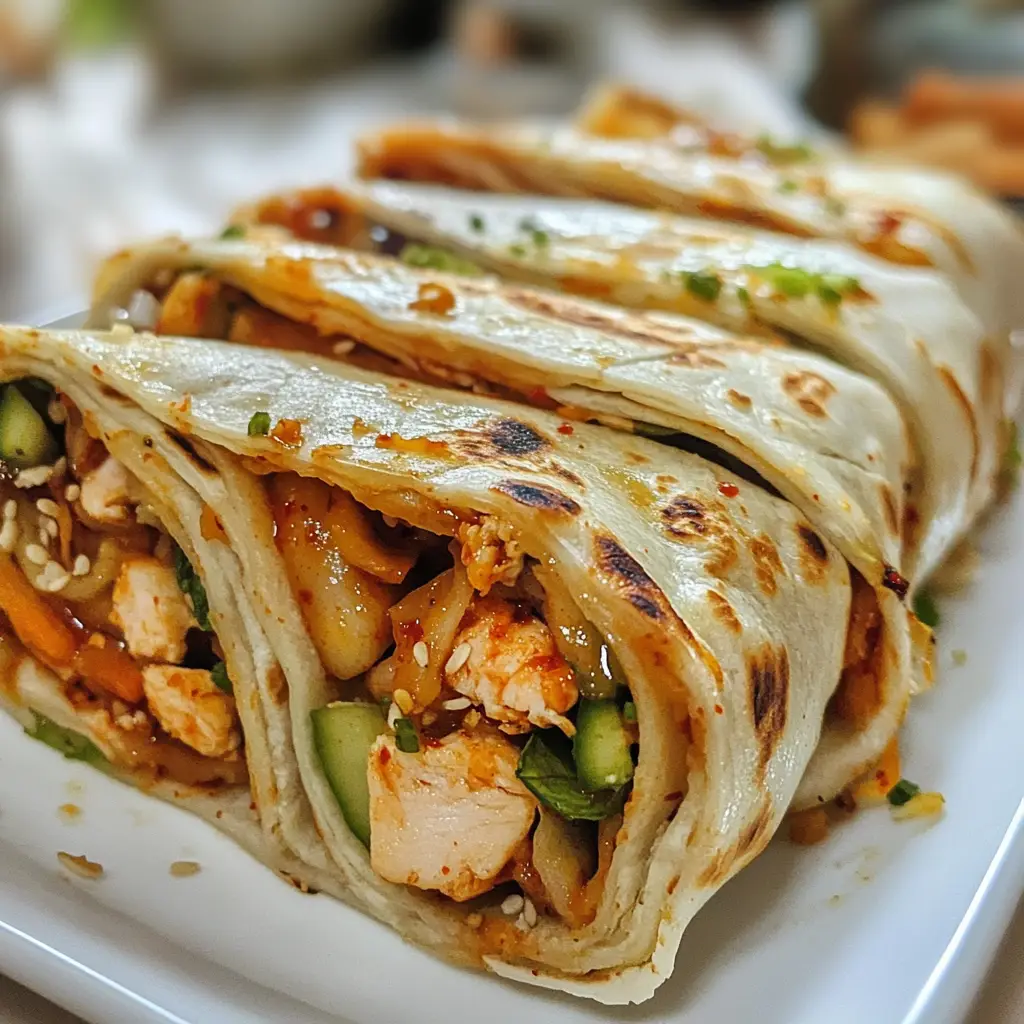 Spicy Koreanz Wraps