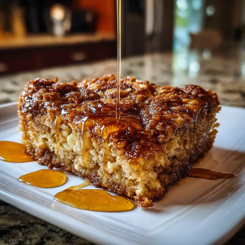 Apple Cinnamon Oatmeal Bake