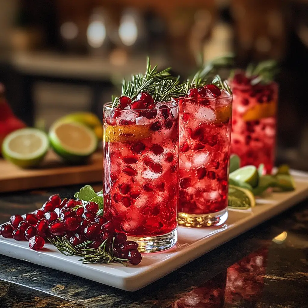 Cranberry Pomegranate Sparkler