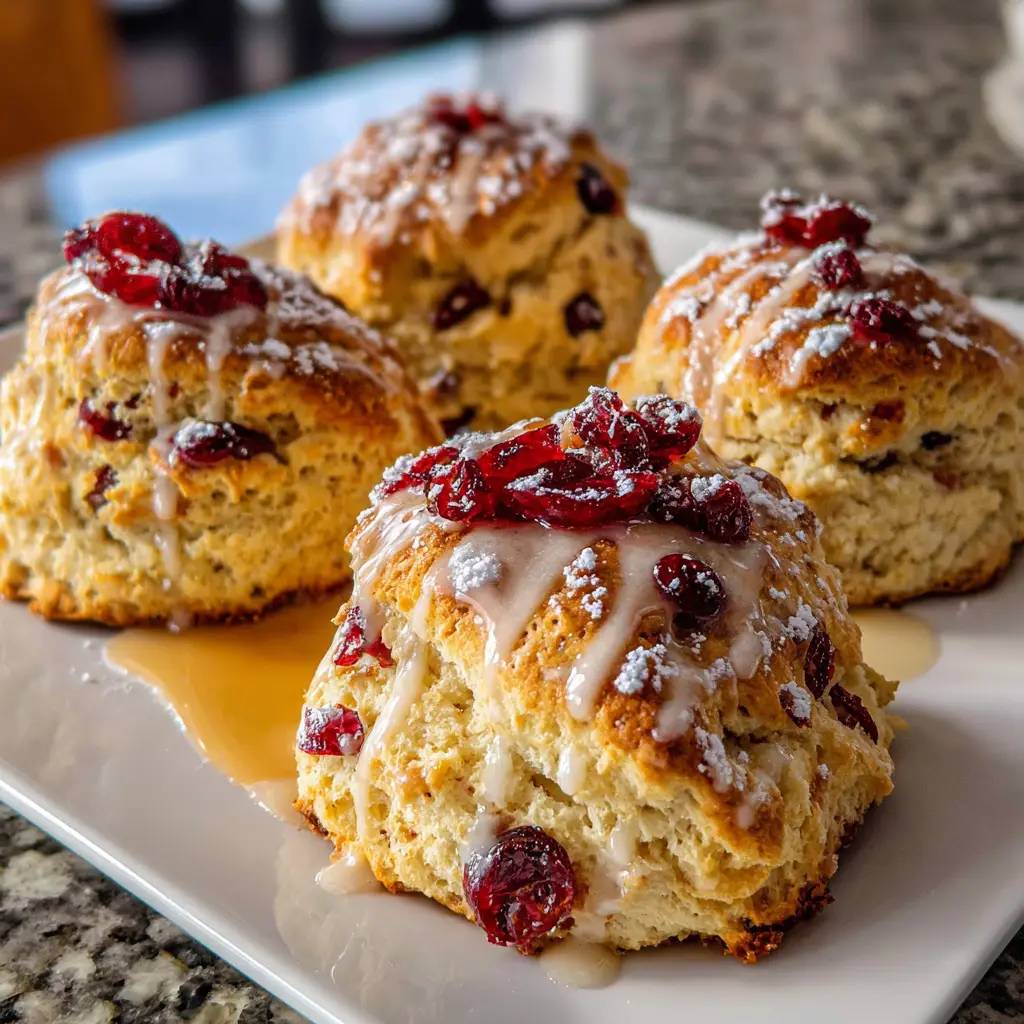 Cranberry Orange Scones