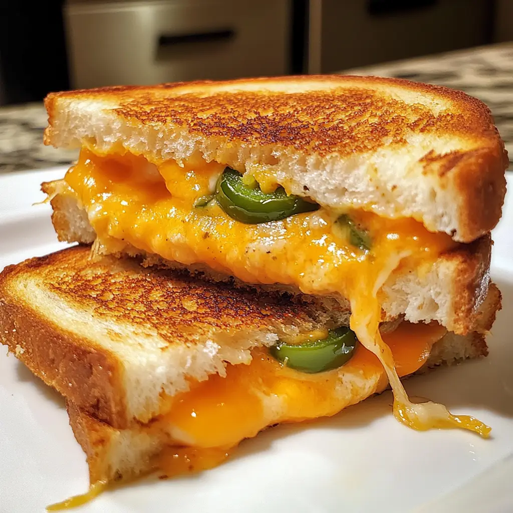 Jalapeno Popper Grilled Cheese