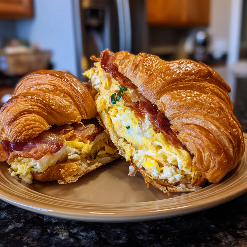 Croissant Breakfast Sandwiches