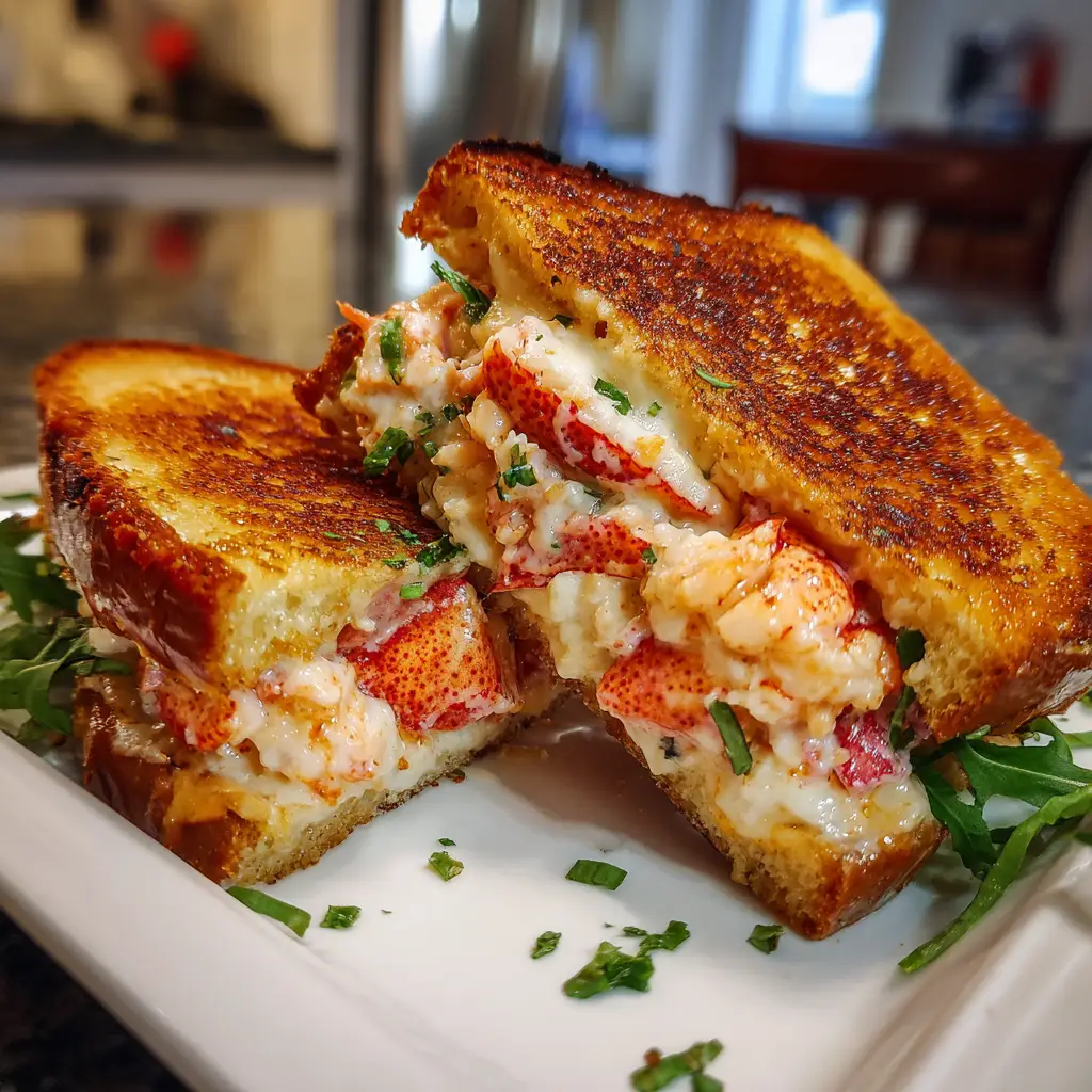 Lobster Grilled Cheese Sandwich