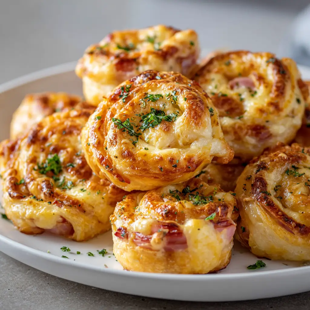 Ham and Cheese Scrolls