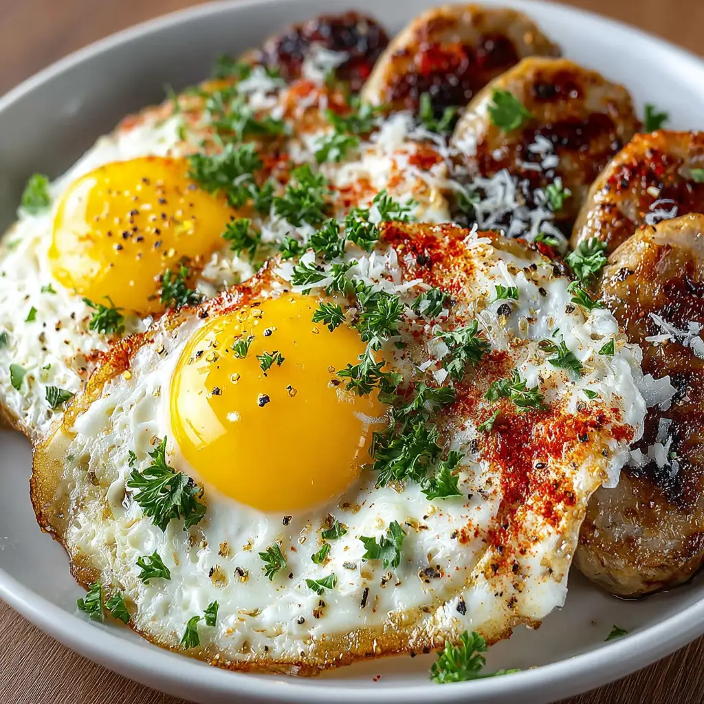 Egg Boil with Sausage