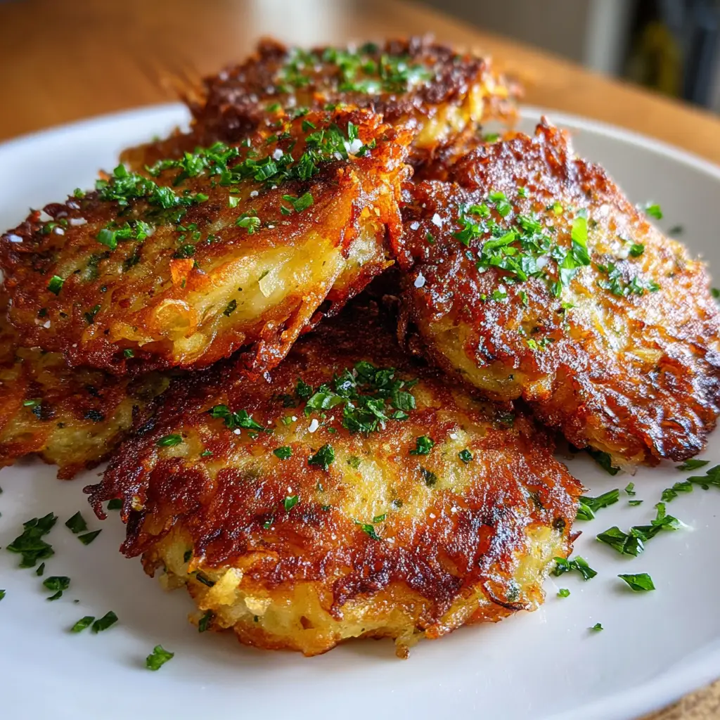Crispy German Potato Pancakes