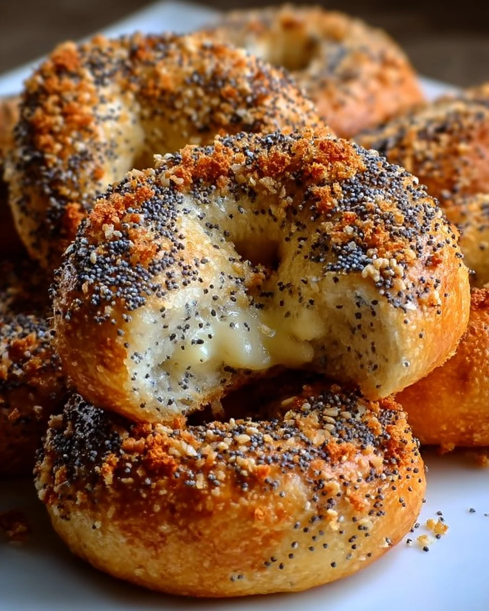Lemon Poppy Seed Bagels