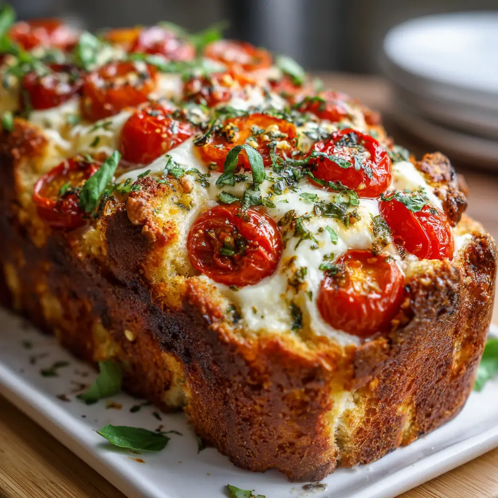 Caprese Quick Bread