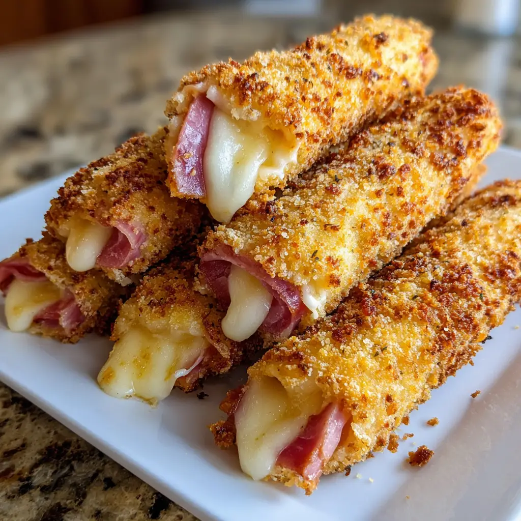 Ham and Cheese Sticks