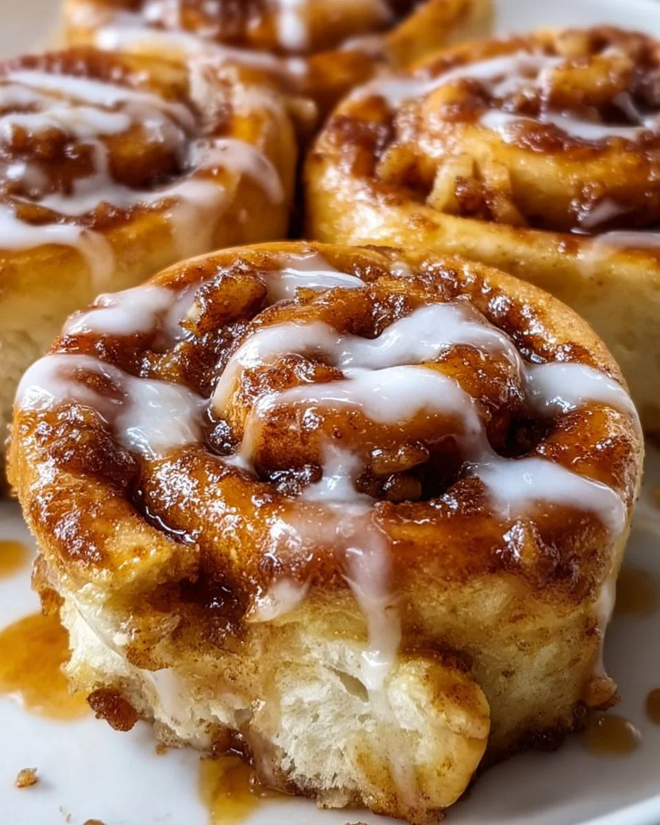 Apple Pie Cinnamon Roll Bake