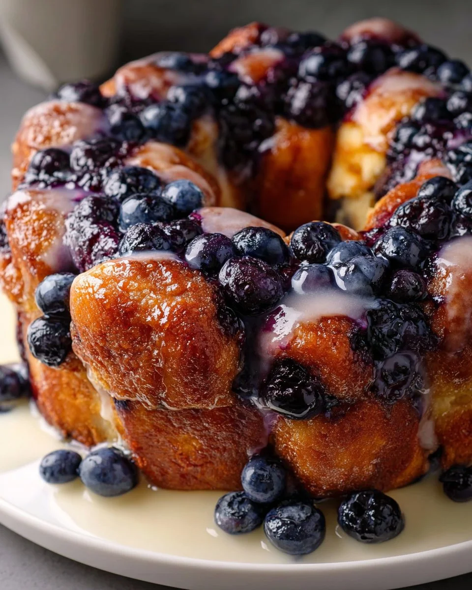 Blueberry Monkey Bread