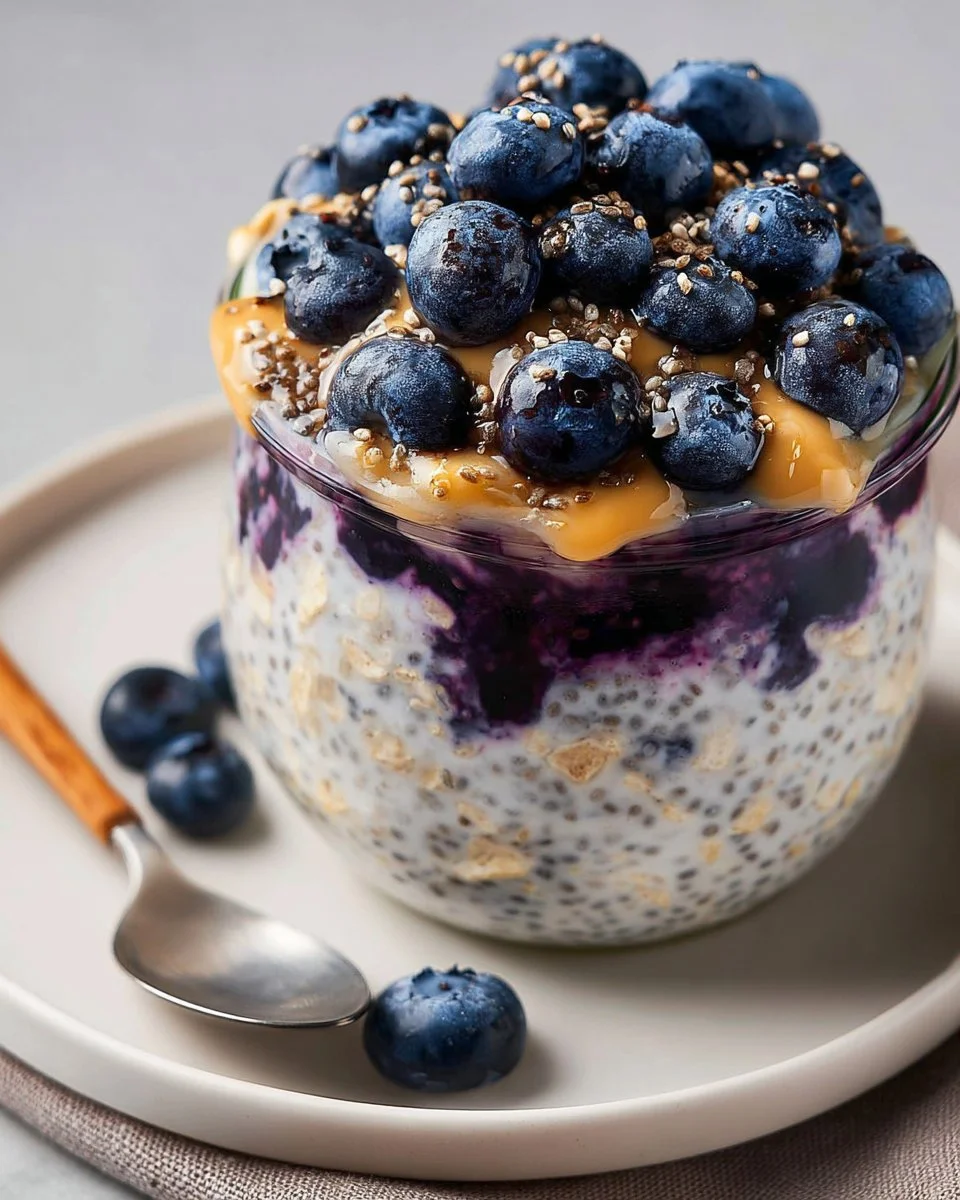 Blueberry Overnight Oats