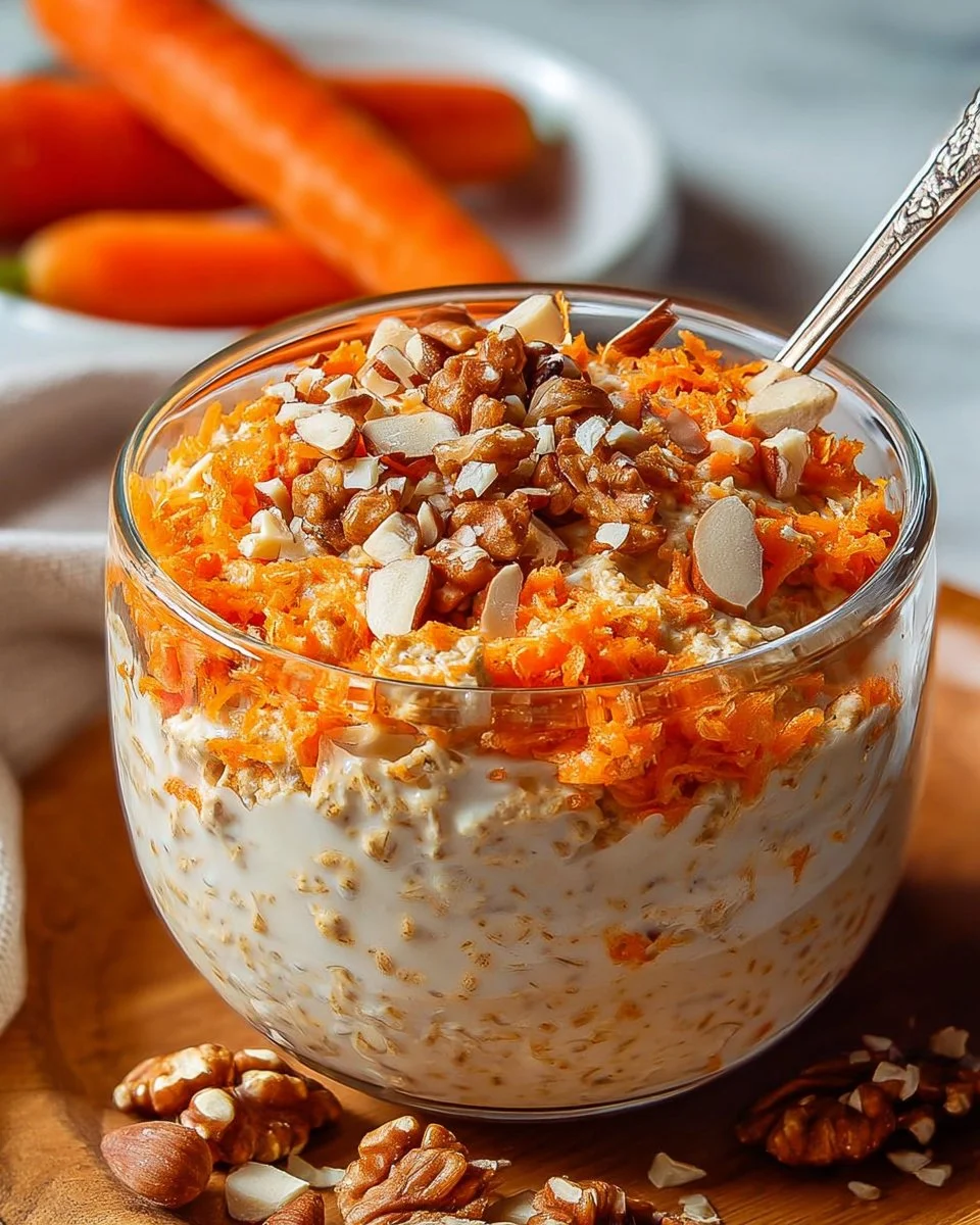 Carrot Cake Overnight Oats