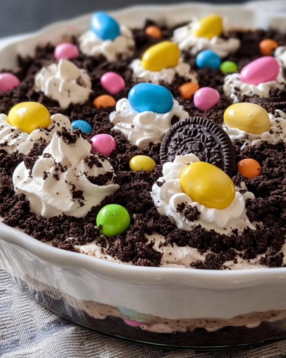 Easter Dirt Cake Casserole
