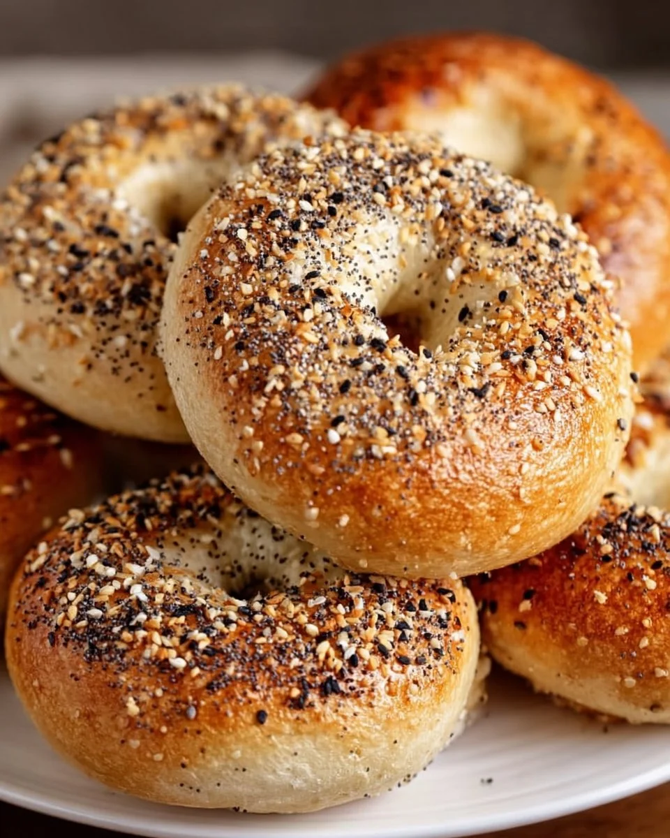 Homemade Sourdough Bagels