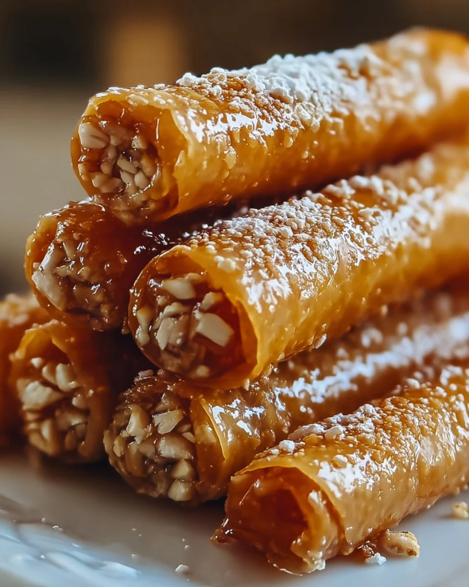 Moroccan Honey Almond Cigars