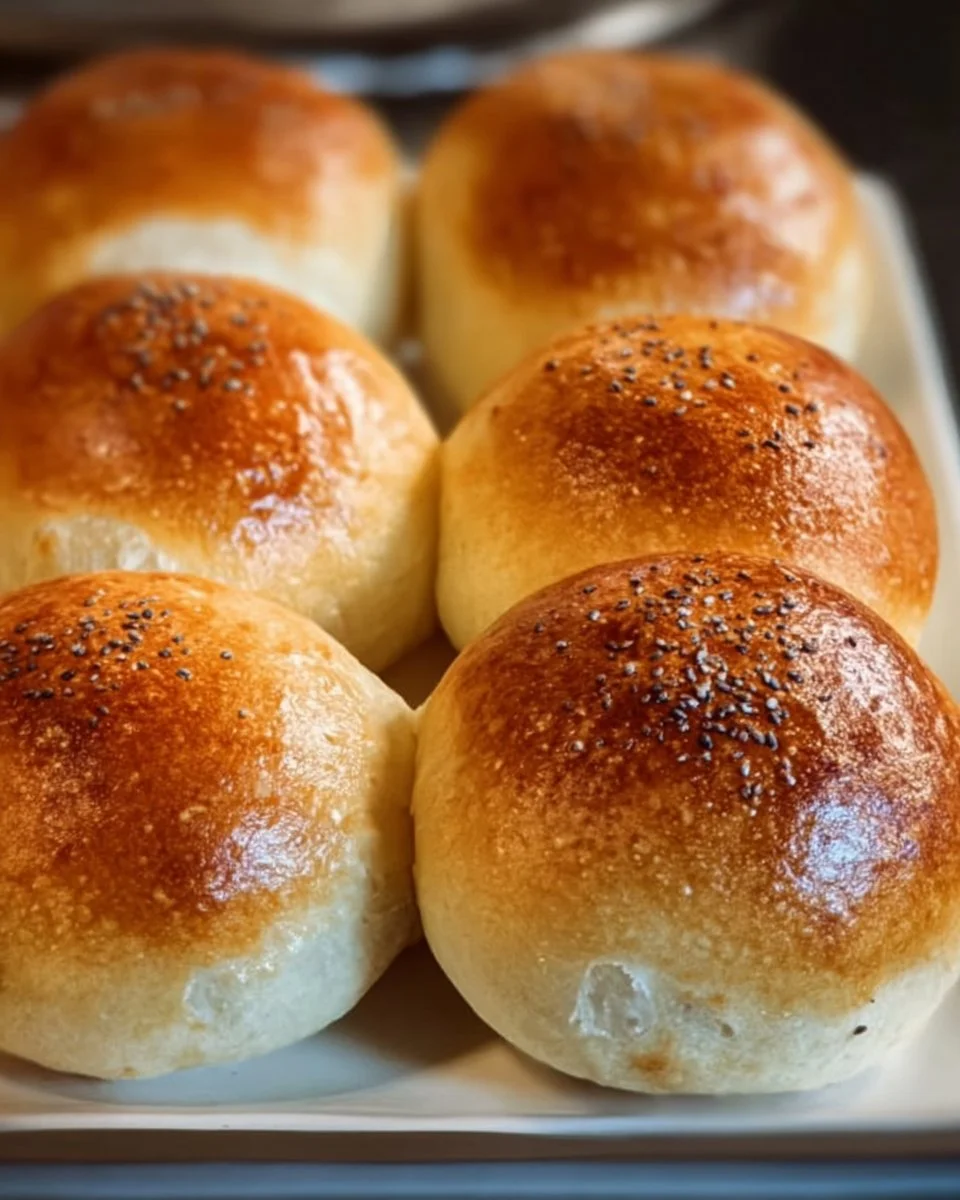 Sourdough Discard One-Hour Hamburger Buns