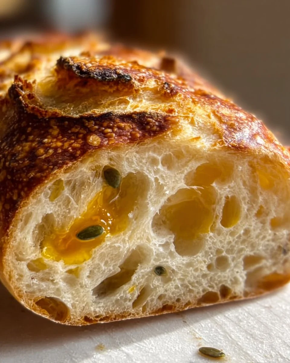 Sourdough Loaf with Olive Oil and Egg