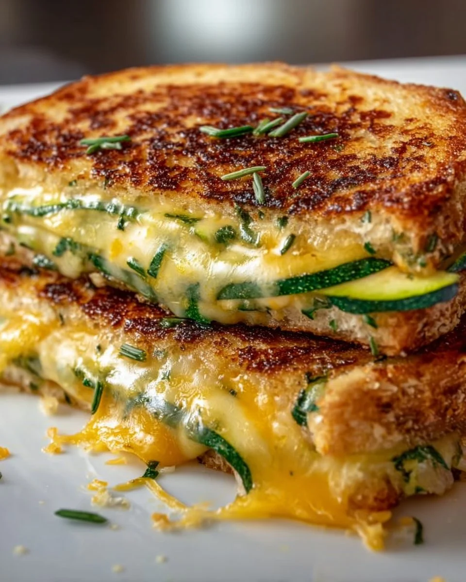 Zucchini Grilled Cheese