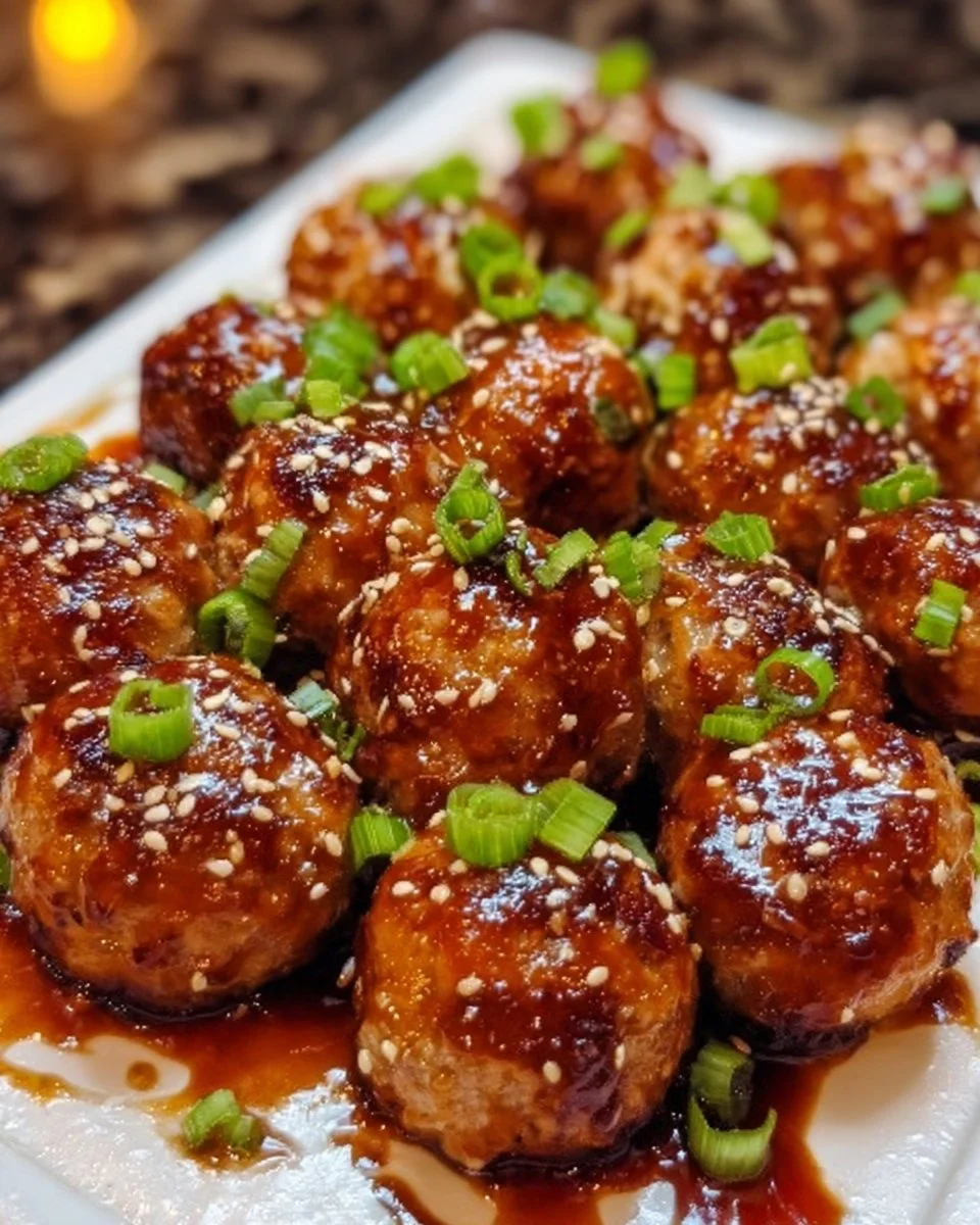 Asian Turkey Meatballs