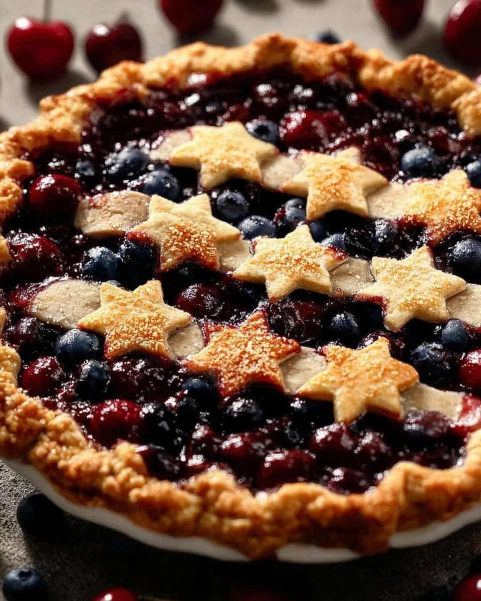 Blueberry Cherry Pie
