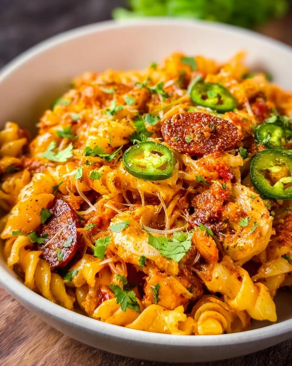 Chorizo and Chicken Pasta