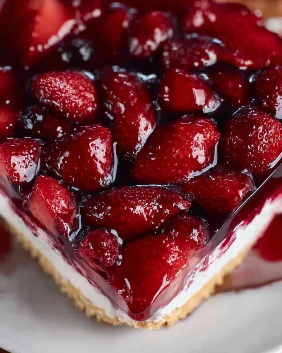 Creamy Lasagna Berry Jello