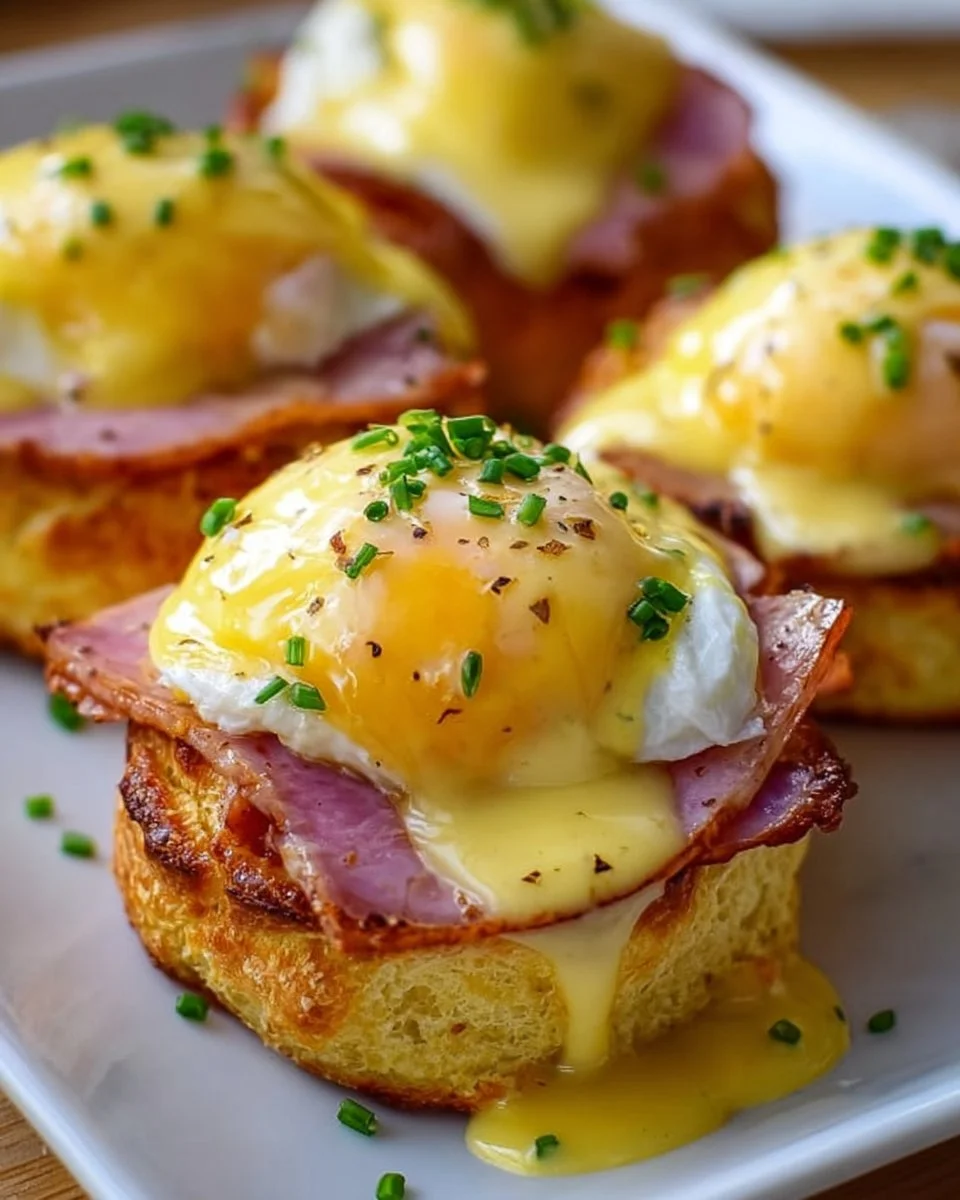 Eggs Benedict Breakfast Rolls