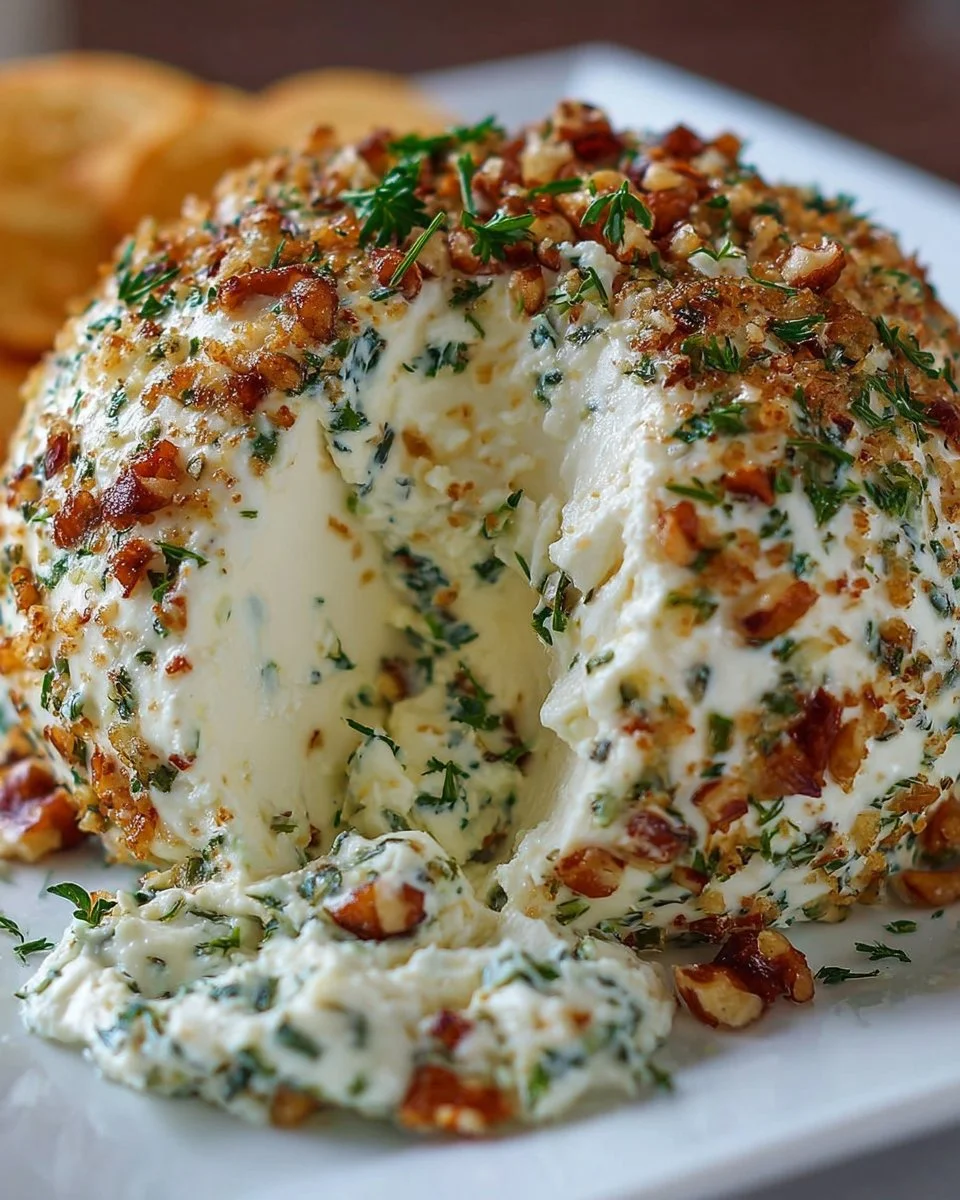 Delicious mozzarella cheese ball ready to be served