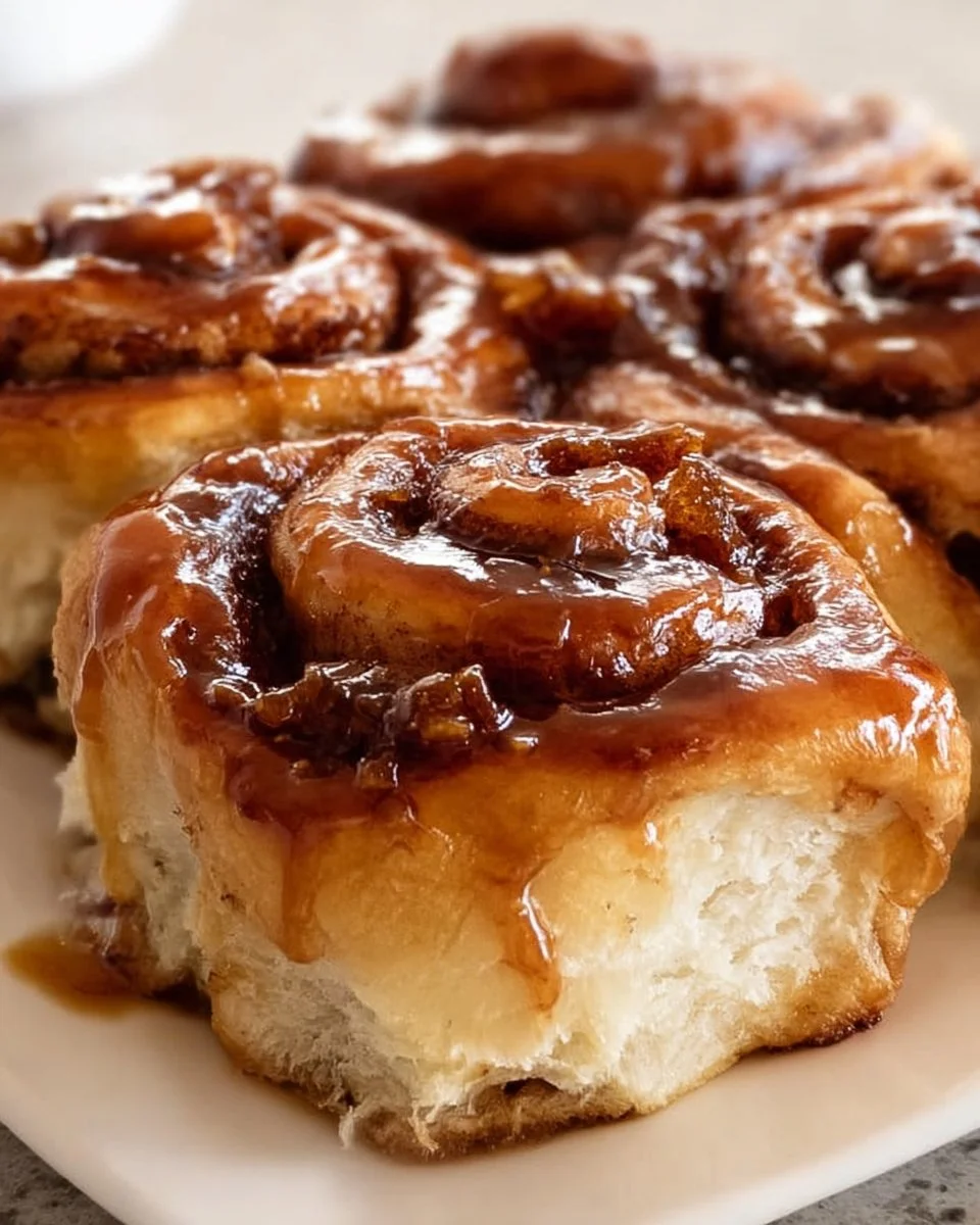 Apple Butter Cinnamon Rolls