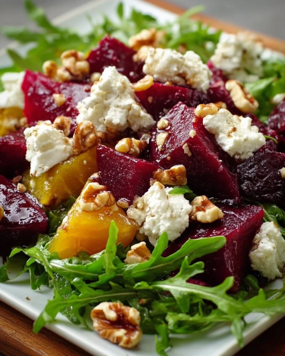 Beet and Arugula Salad