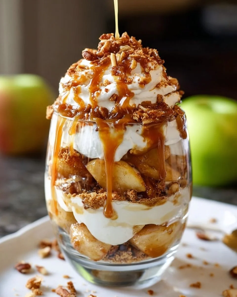 Caramel Apple Trifles