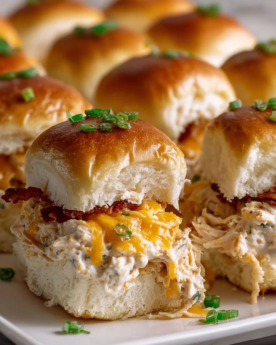 Crack Chicken Sliders