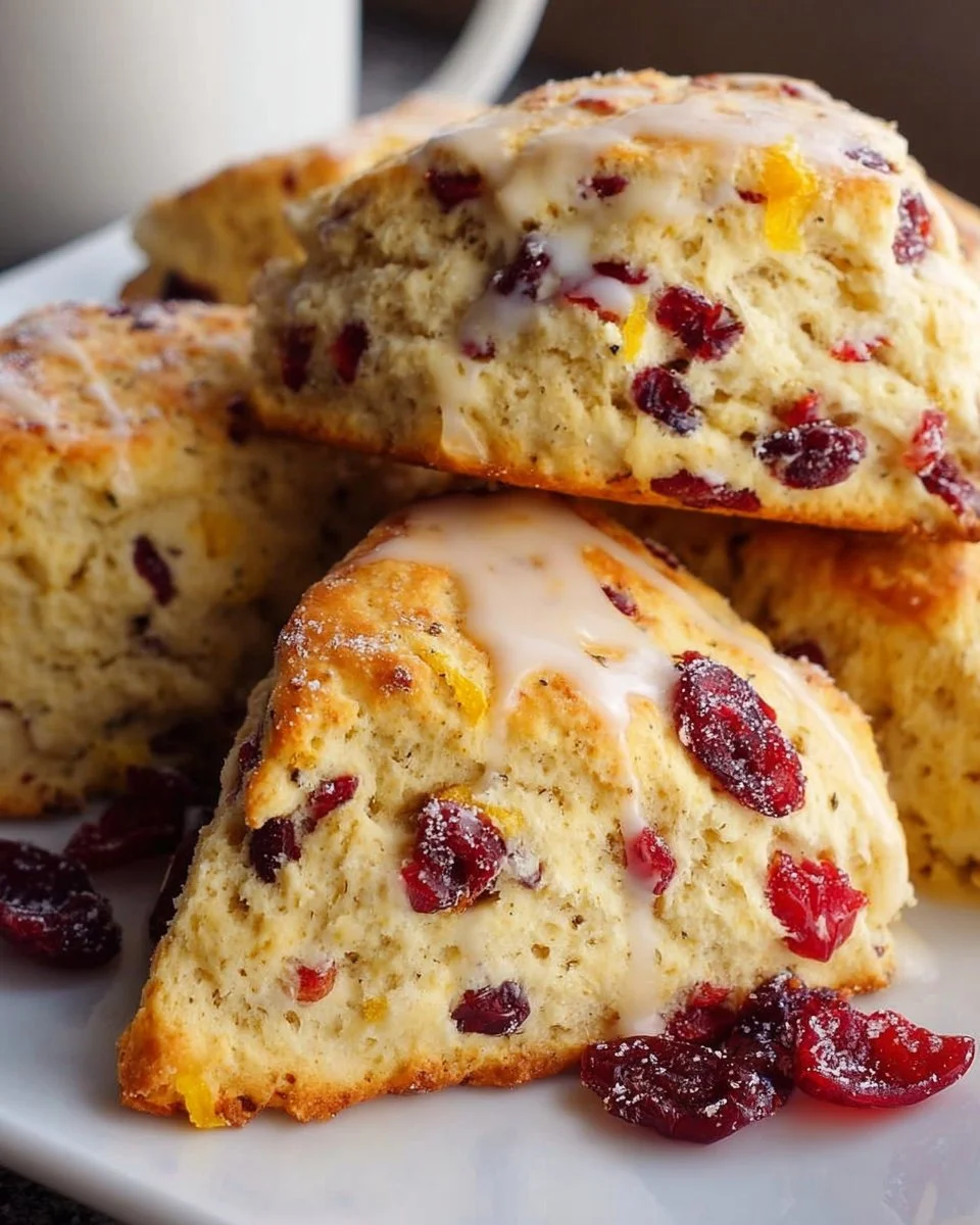 Cranberry Orange Scones