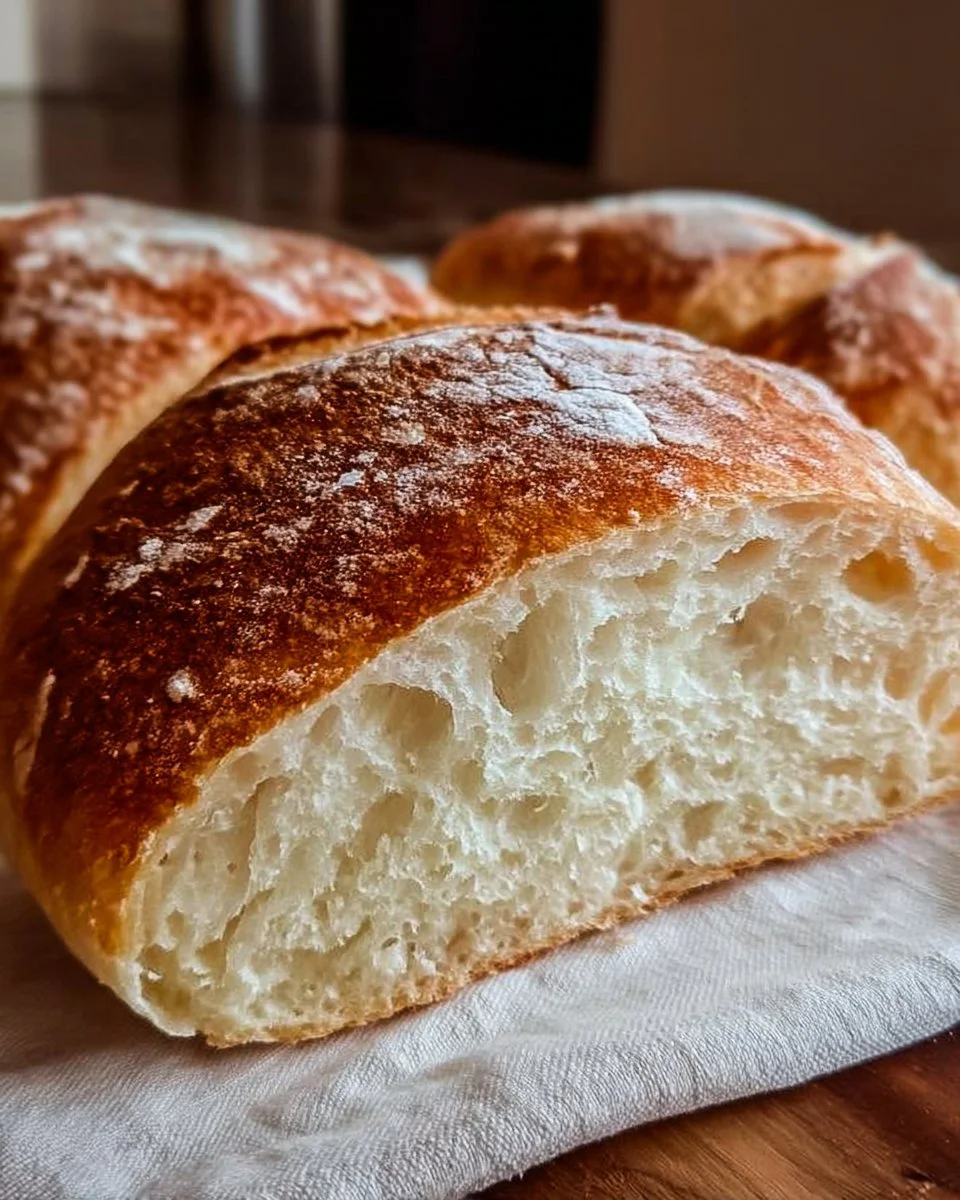 Homemade No-Knead Sandwich Bread