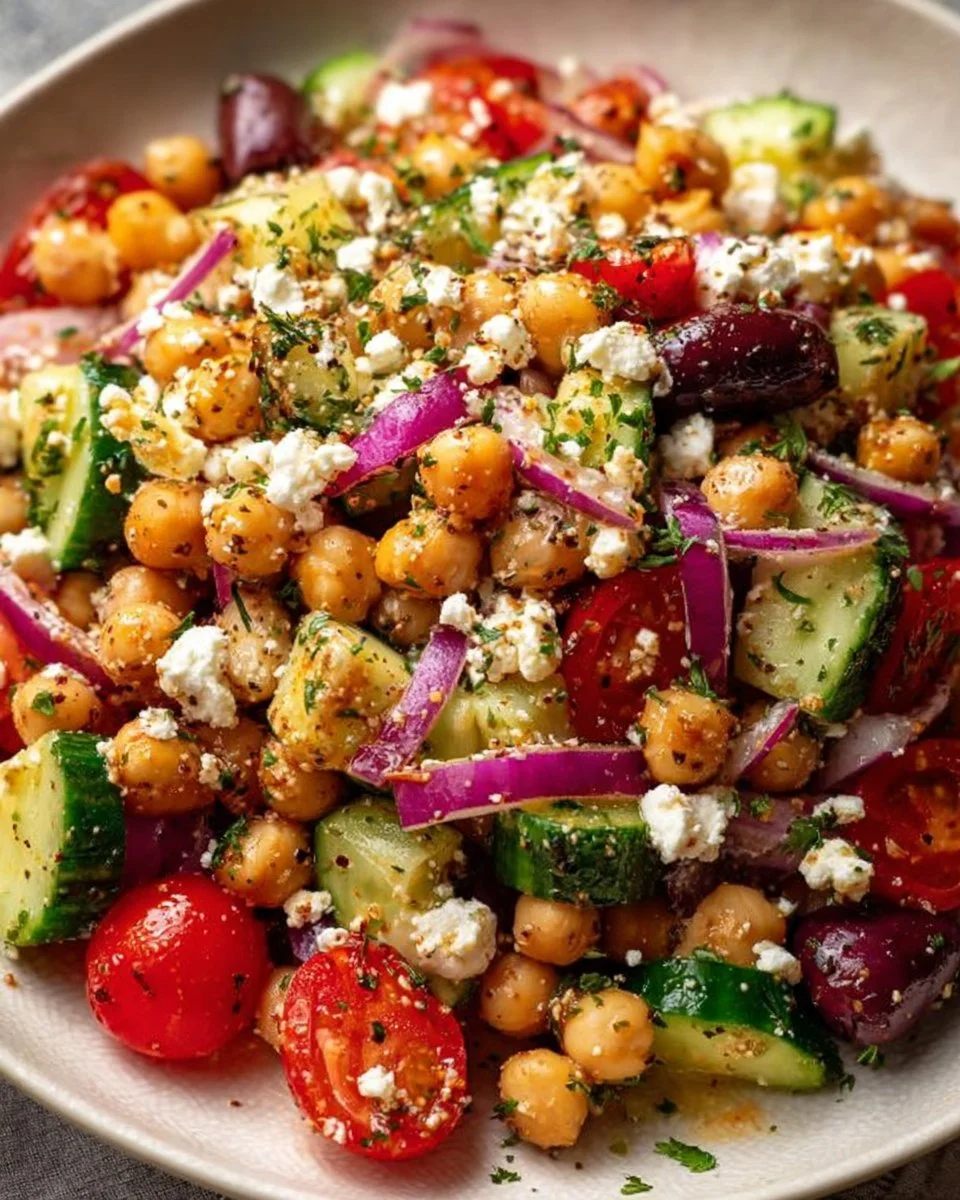 Mediterranean Chickpea Salad