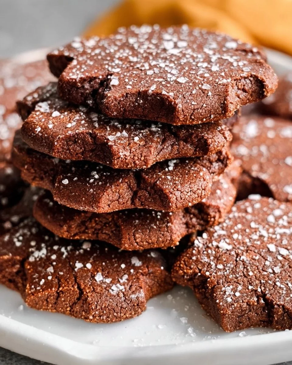 Delicious Mexican hot chocolate cookies with a rich chocolate flavor and spices